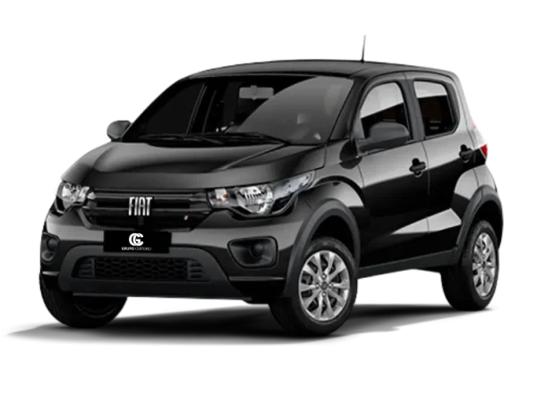Carro compacto do Grupo X, como Kwid, Mobi ou similares